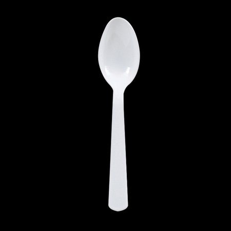 AMTEX Heavy Weight Teaspoon, Plastic 1000 Ea/C, 1000PK IFS-PPS-W